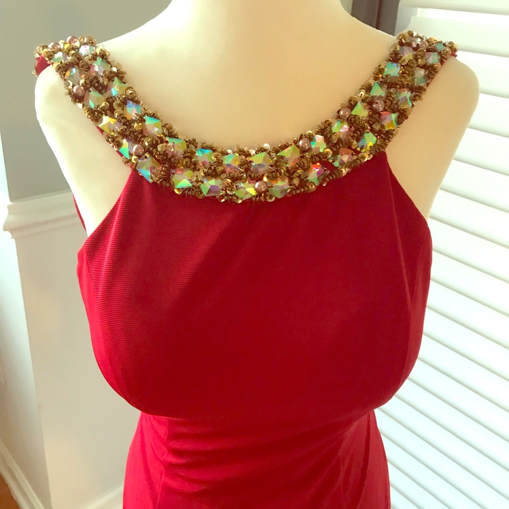 SOLD Red Cocktail Dress